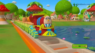 अंकांची अगाडी | Fun & Learn Numbers with Humpty the Train | Marathi Balgeet | KiddiesTV