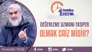 Değerleme Uzmanı Eksper Olmak Caiz midir?