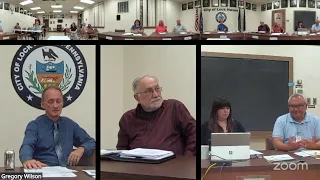 Lock Haven City Council 2025 09 22