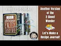 Another Version of my 2 Sheet Wonder A RECIPE JOURNAL Free Tutorial