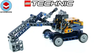LEGO Technic 42147 Excavator B–Model – LEGO Speed Build Review