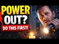 If You Lose Power During This Winter Storm Do This First