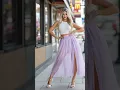 Download Lagu Look Chic in a Beautiful Tulle Skirt \u0026 Knit Top 🔥🥀