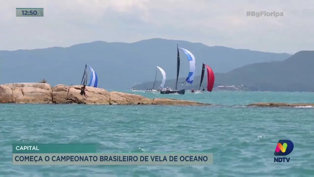 Florianópolis: começou nessa terça-feira o Campeonato Brasileiro de Vela de Oceano