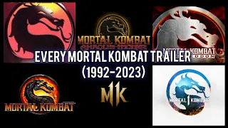 Every Mortal Kombat Trailer MK MK1 1992 2023 