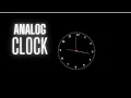 Classic Analog Clock - Design using HTML CSS and JavaScript