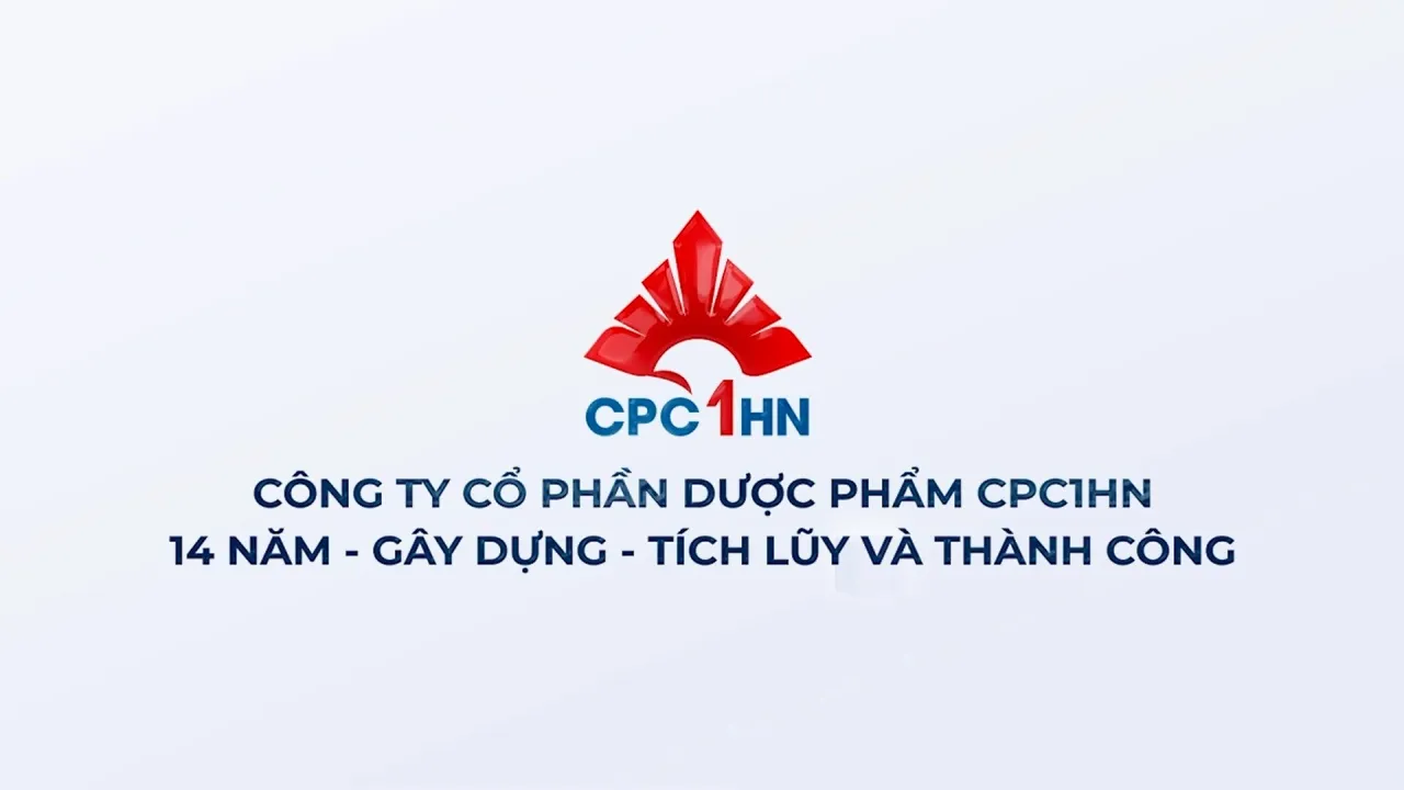 Outline Video HÀNH TRÌNH 14 NĂM NỖ LỰC KHÔNG NGỪNG | Dược phẩm CPC1 Hà Nội