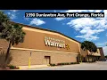 Shopping at Walmart Supercenter in Port Orange Florida on Dunlawton Ave - Store 582