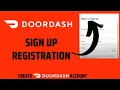 DoorDash Sign Up Not Working How to Set Up Doordash Account DoorDash Registration Process Tutorial