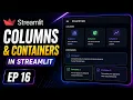 How to create Columns Containers in Streamlit Build Better Layouts with Python