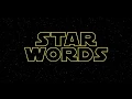 Star Words app to create Star Wars text crawls