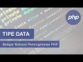 Learn PHP Programming Language Data Types in PHP Integer String Boolean Array Float