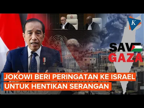 Download MP3 Israel Terus Serang Palestina, Jokowi Beri Peringatan untuk Berhenti