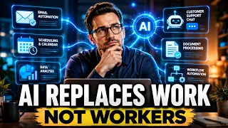 How AI Is Replacing Work Without Replacing Workers