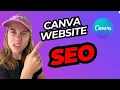 CANVA WEBSITE SEO How to Use Search Engine Optimization on Canva