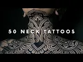 50 INCREDIBLE Neck Tattoos You Must See Neck Tattoo Ideas Best Neck Tattoo