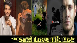 ja tujhe maaf kiya pyar ki rah mein chorna wala tik tok video tik tok crying video tik tok