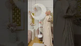 احلى هلال لعام 2025 بتكلفة قليلة وطريقة سهلة Explore Art Ramadan Ramadan2025 Viralvideo Fyp 