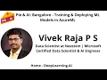 Training Deploying ML Models in AzureML