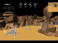 Flying my Jetpack around the Unity3D TANKS game