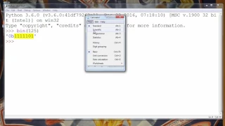 How to Convert from Decimal to Binary number in Python programming language