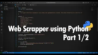 Learn Web scraping Using python ATC Anything part 1