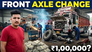 Front Axle Change Ho Gaya!Kashmir Se Apple Load Karke Kahan Jaa Rahe Hain?Total Kitna Kharcha HoGaya