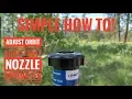 Orbit Sprinkler Head Adjustment - Pop Up Adjustable Nozzle