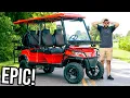 THE WORLDS MOST EPIC GOLF CART LUXURY