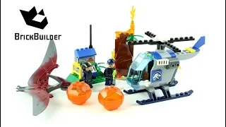Lego Jurassic World 10756 Pteranadon Escape - Lego Speed build