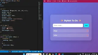 Create a Todo List in 10 Minutes HTML CSS JS Todo List Tutorial