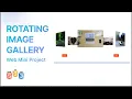 Responsive Rotating Image Gallery using HTML CSS JS Full Tutorial with Source Code