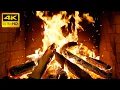 🔥 Open haard zonder muziek, rustgevende vlammen en avondwarmte voor langzaam leven (Fireplace 4K)