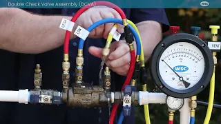 How to Test a Double Check Valve Backflow Preventer Using NEWWA Testing Procedures