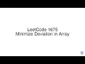 LeetCode 1675 Minimize Deviation in Array