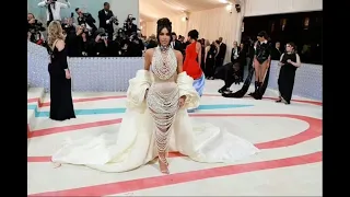 Kim Kardashian suffered disastrous wardrobe malfunction at last year's Met Gala