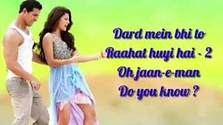 do you know hume tumse mohabbat hui hai lyrics housefull 2 shaan shreya ghoshal sajid wajid