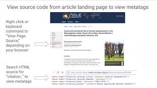 Google Scholar Indexing for OJS Open Journal Systems