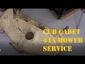 Cub Cadet 44A Mower Deck Service