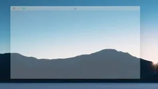 Transparent Window with Tkinter