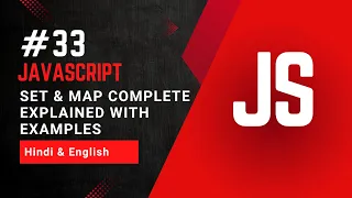 Set Map in JavaScript Complete Explained with Examples JavaScript ES6 Explained Simply