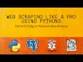 Python Web scraping with database Python3 Requests Beautiful Soup psycopg2 Part 1