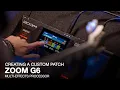 Lagu Zoom G6 Multi-Effects Processor: Creating A Custom Patch