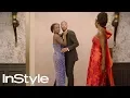 Download Lagu Lupita Nyong'o, Michael B. Jordan \u0026 Danai Gurira  | 2019 Golden Globes Elevator | InStyle | #shorts