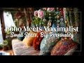 Boho Meets Maximalist Small Apartment Ideas for a Lush Lived-In Look Full of Charm