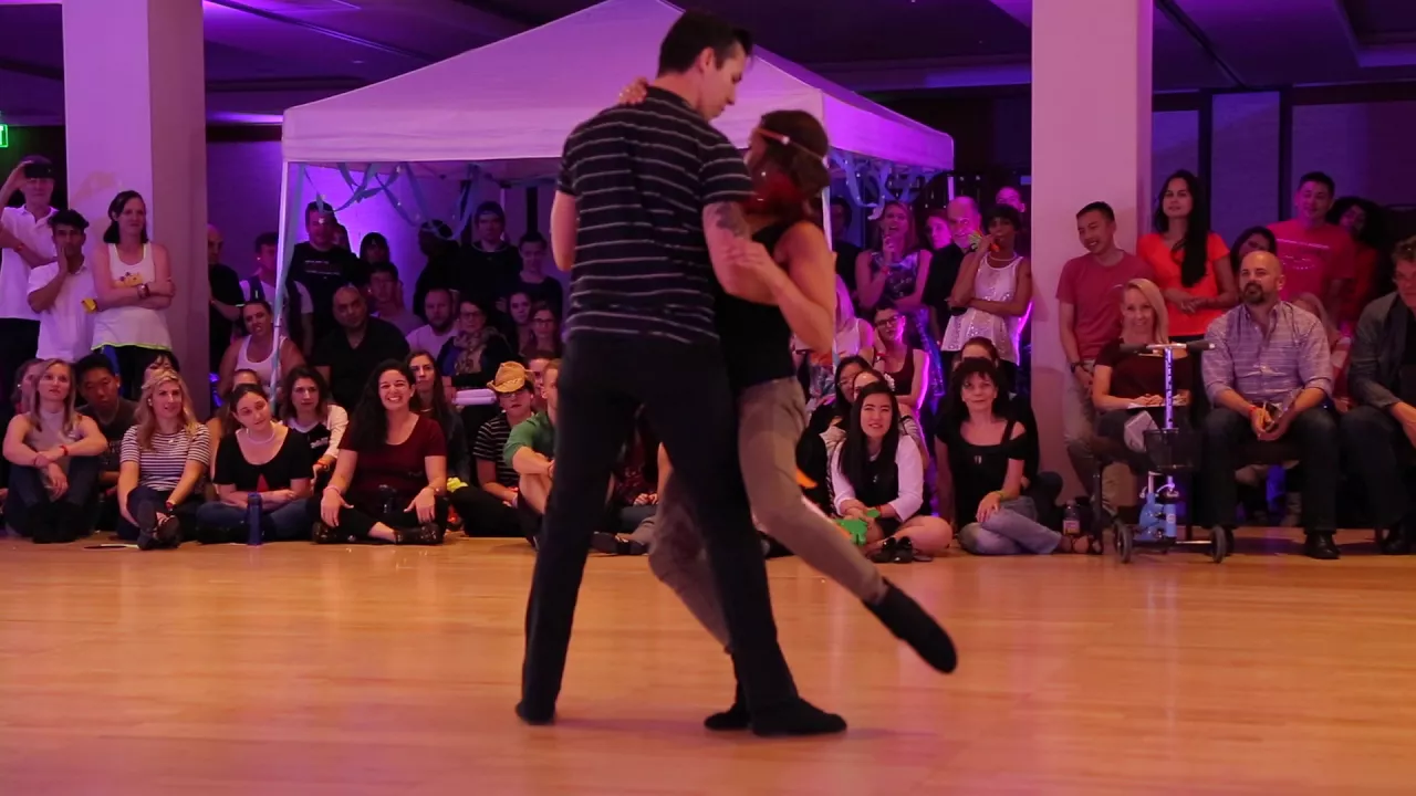 Jack & Jill O'Rama 2017 Strictly Swing A 5th Place - Hugo Miguez & Malia San Nicolas & All Skate