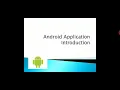 EC312 object oriented programming module 5 Android introduction-Asst Prof Deepthi Thomas