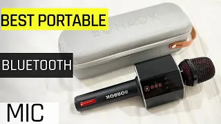 BONAOK G50 Bluetooth Microphone UNBOX REVIEW - Karaoke Mic With Speaker