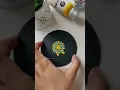 Relaxing Mandala work Have you tried our Pouring Paints for Dot Mandala yet