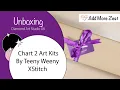 Unboxing Two Amazing Chart to Art Kits Diamond Art Studio UK DAS